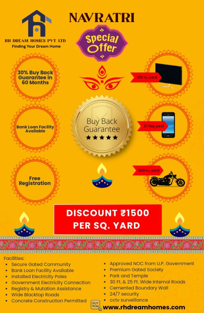 Unmissable Navratri Offers at Friends Colony Dankaur – Free Registration + 30% Buy‑Back Guarantee!