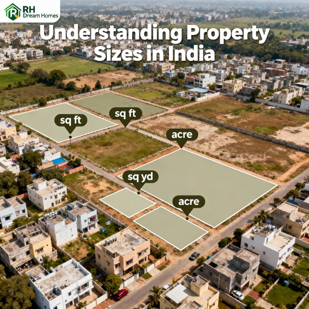 Understanding Property Sizes in India