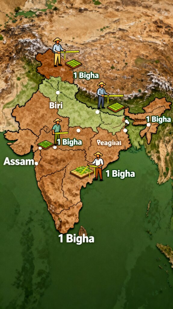 State Wise Land Measurement